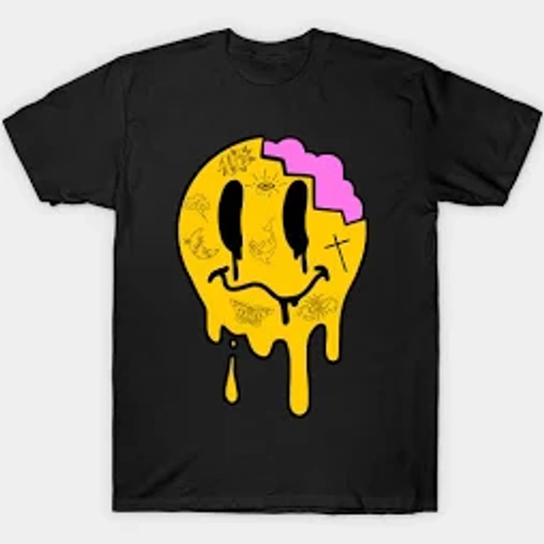 Drip Smiley T-Shirt