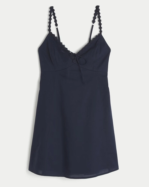 Daisy Trim Mini Dress