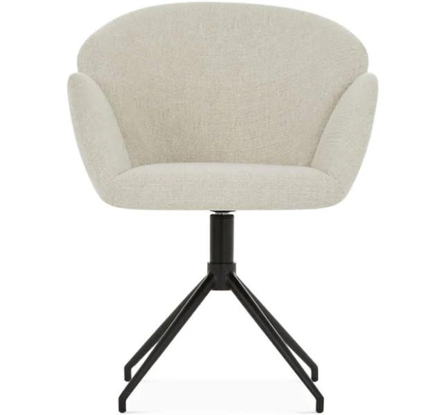 Must Monika Swivel Chair Beige