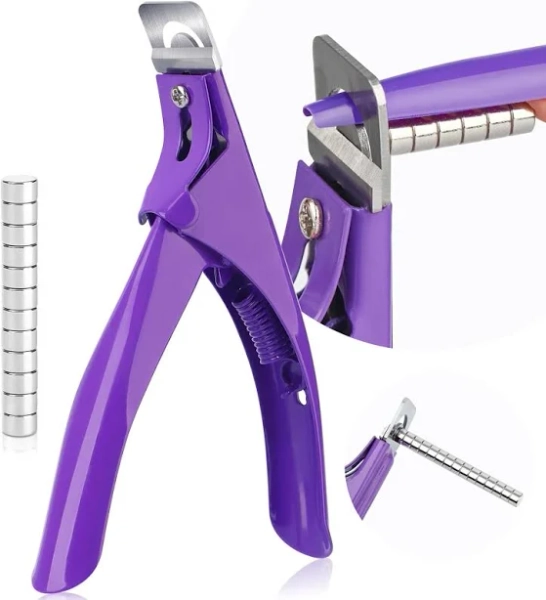Saviland Women's Magnetic Acrylic Nail Clippers