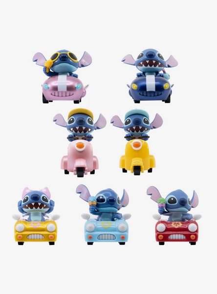 YuMe Disney Lilo & Stitch Zoom Hero Stitch Blind Assorted Pull Back Figure
