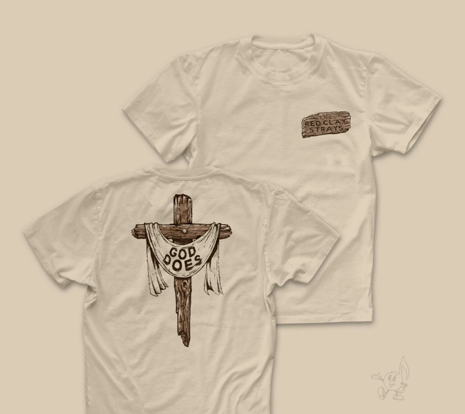 Red Clay Strays | Tracks | God Does | T-Shirt