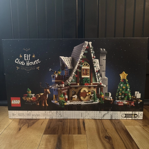 LEGO Elf Club House Winter Village Collection 10275 SEALED Retired Set