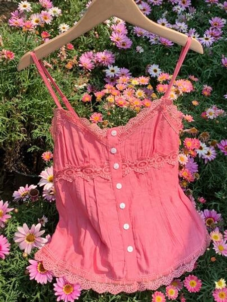 Comfortcana Women's Solid Color Camisole, Fashionable For Summer - Size S
