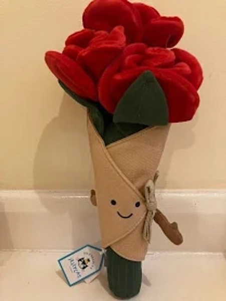 Jellycat My Name Is Rose Bouquet Brand With Tags Valentines Day
