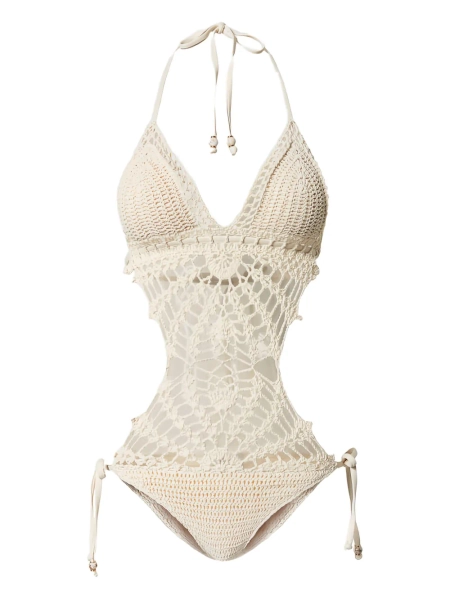 TWINSET crochet cut-out trikini | 4-B