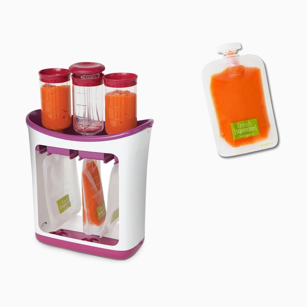 Infantino Squeeze Station Starter Pack Bundle | Babylist Shop
