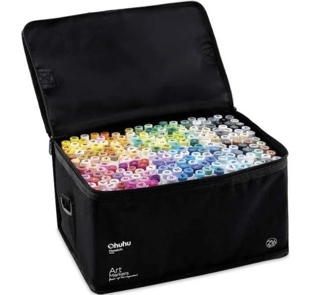 Ohuhu Honolulu B Dual Tip Alcohol Art Markers
