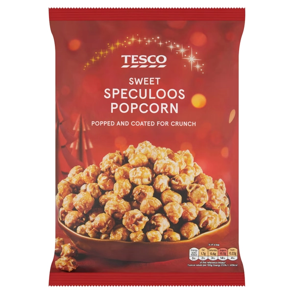 Tesco Speculoos Popcorn 200g 