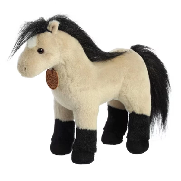 Aurora Medium Highland Pony Breyer Exquisite Stuffed Animal Brown 11"