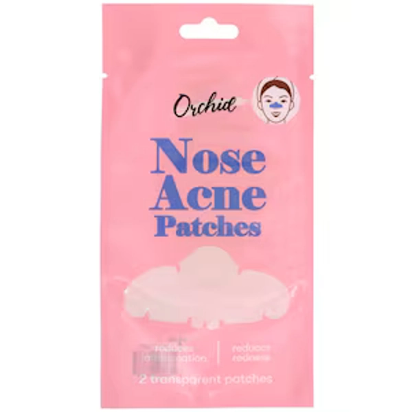 Orchid Nose Acne Patches, 2-pc Pack.