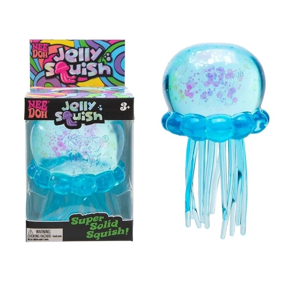 NeeDoh Jellyfish Jelly Squish Stress Toy Fidget Sensory Squeeze Squishy Toy Gift