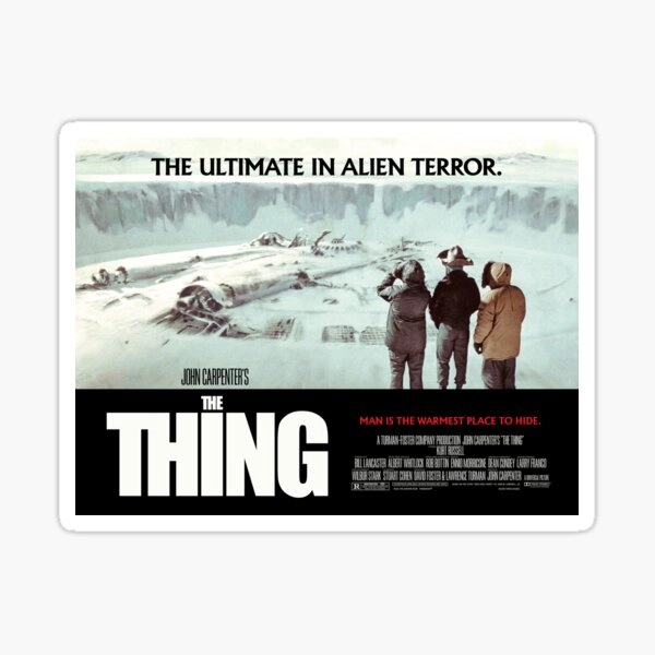THE THING (1982) Sticker