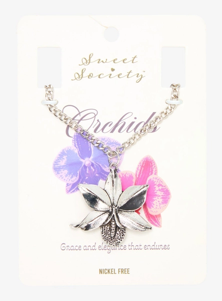 Sweet Society Orchid Necklace