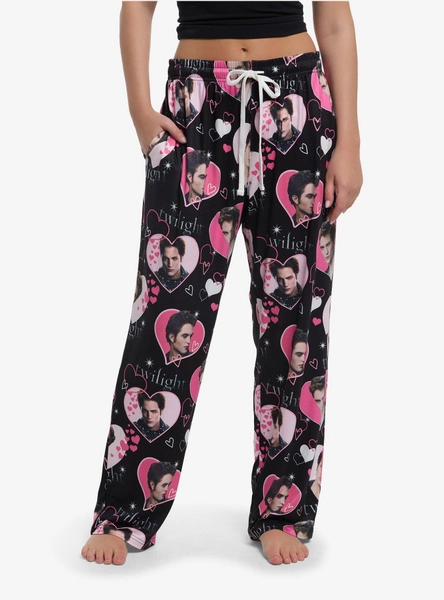 Twilight Edward Cullen Heart Portraits Pajama Pants