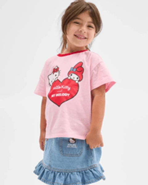 Hello Kitty Australian Cotton Print T-Shirt