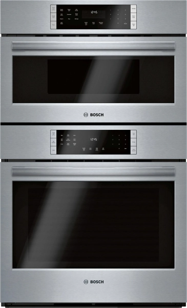 Bosch 30 inch Self-cleaning Microwave Wall Oven Combo ( Stainless Steel )