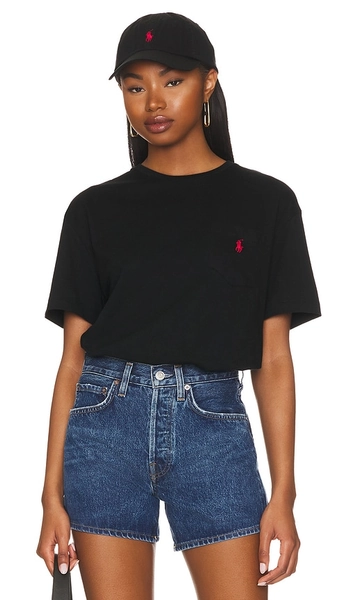 Pocket Tee in Black