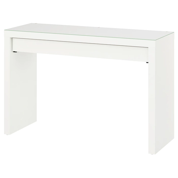 MALM Frisiertisch - weiß 120x41 cm