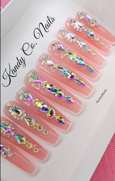 Pretty in Pink Nails