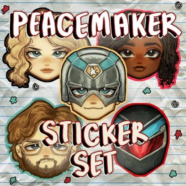 Peacemaker Sticker Set