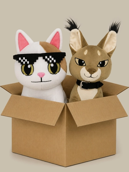 Beluga & Hecker Plushie Bundle