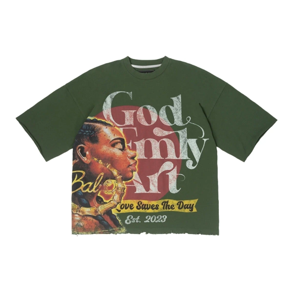 GFA GRAND SS KNIT TEE - FOREST - S