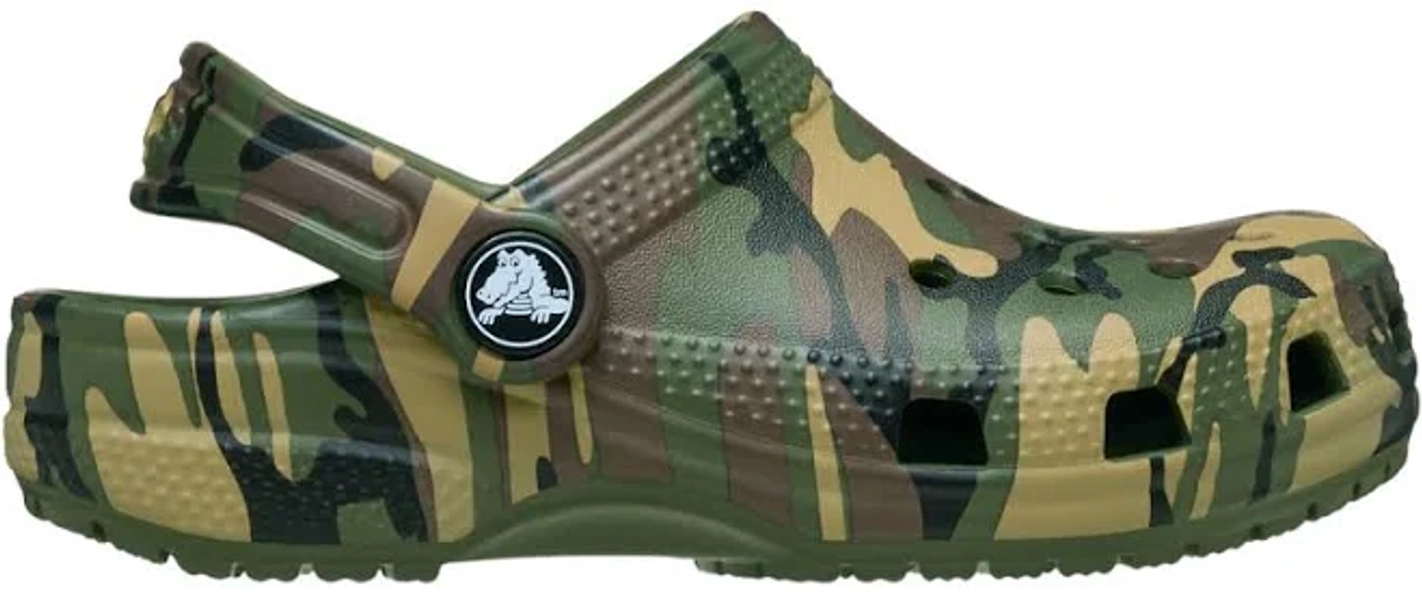 Crocs Boys' Classic Camouflage Clogs