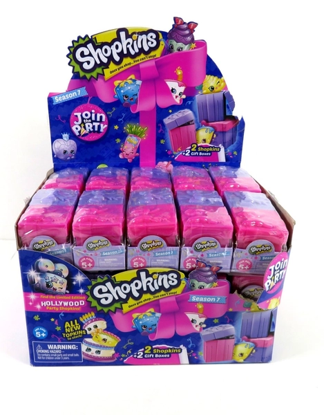 Shopkins Season 7 Gift Boxes BRAND NEW Sealed Display Full Case 30pcs