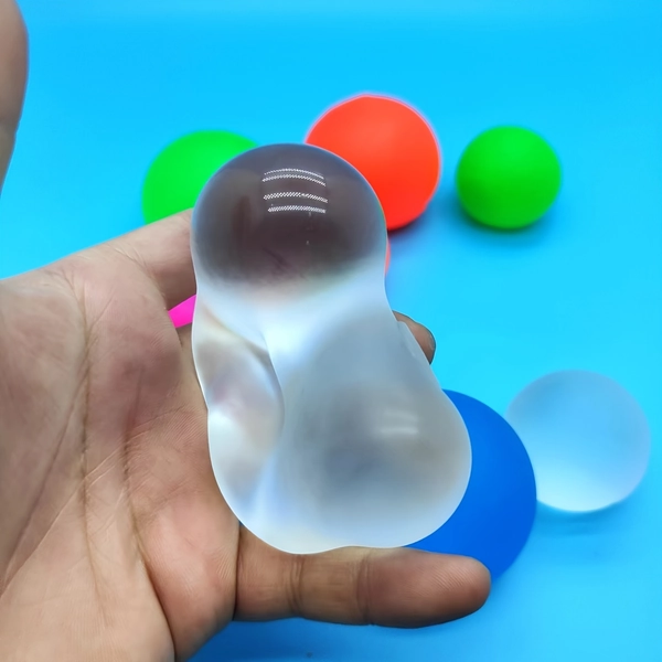 Colorful Squeeze Balls: Soft, Slow-Rebound Rubber Toys – Perfect for Office Desks, Collectors, and Gifts for Birthdays, Holidays, and Christmas, Ideal for Any Occasion