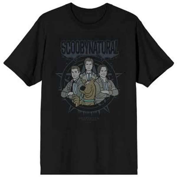 Supernatural The Crew with Scoob Short Sleeve Tee
