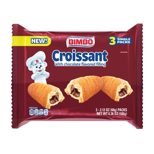 Bimbo Chocolate-Filled Croissants