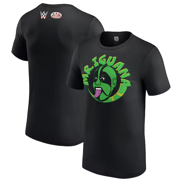 Men's Black Mr. Iguana AAA Logo T-Shirt