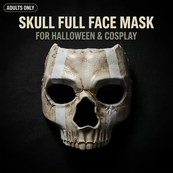 Halloween, Christmas, Easter Home Party Scene Props, Costumes, Prank Cosplay, Handmade Resin Craft Masks, Adult Solely
