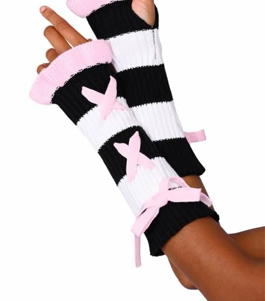 Bittersweet Stripe Arm Warmers
