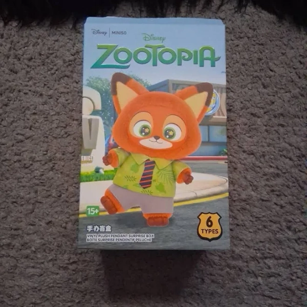 Miniso AUTHENTIC Zooptopia Vynl Plush Pendent - Bellwether - New Toys & Collectibles