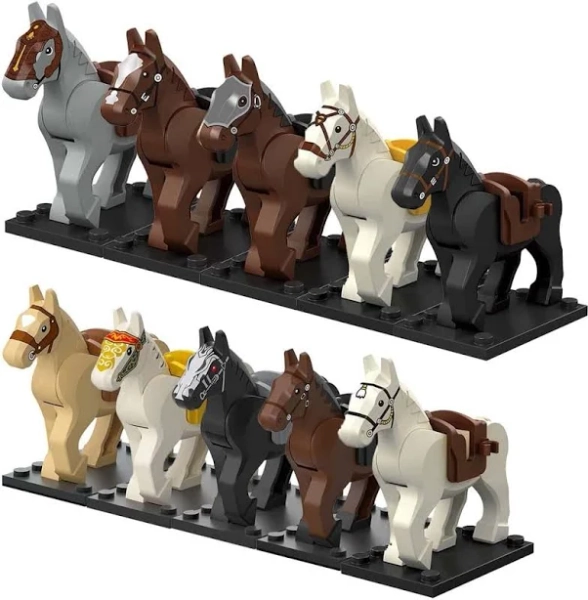 Custom War Horse Set for Minifigures