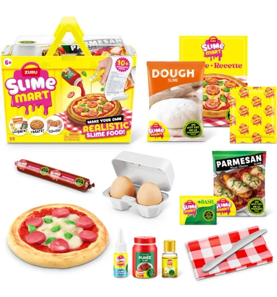 Slime Mart Small Basket Pizza Slime Kit