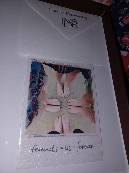 Taylor Swift Rare Greeting Card Friends Forever #414 Era Debut Speak Now Red