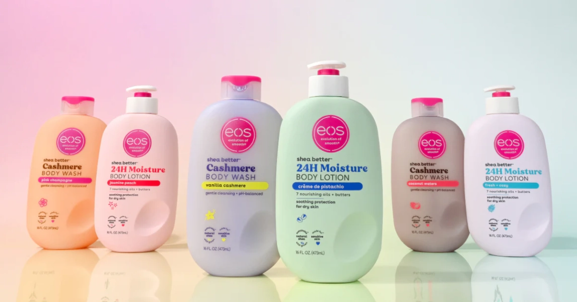 Scented and Fragrance-Free Body Lotion for Dry Skin by eos