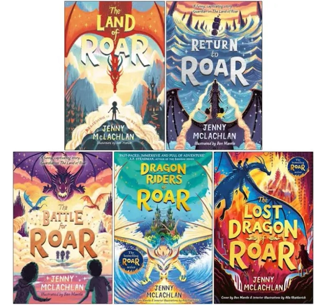 The Land of Roar Series by Jenny McLachlan 5 Books Collection Set - Ages 9-14 - Paperback