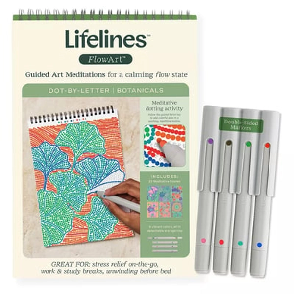 Lifelines FlowArt Wildlife Illuminate & Create Craft Kit, Botanicals
