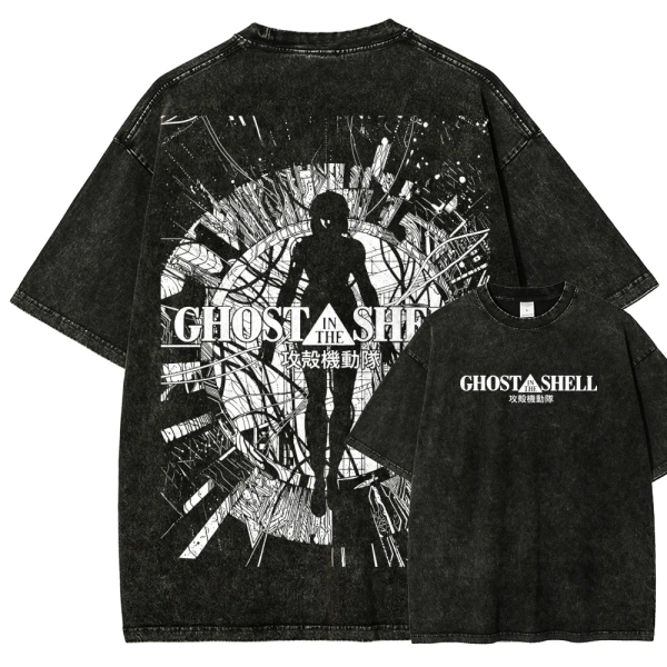 Ghost in the Shell Unisex Fit Washed T-Shirt 2508005954