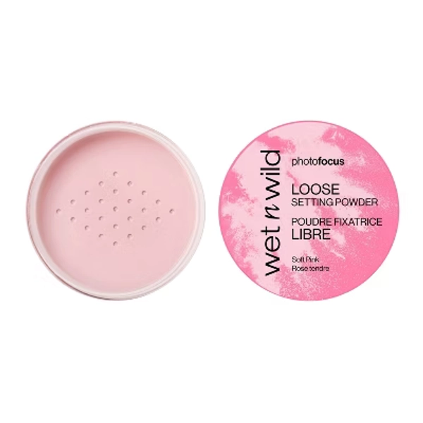 Wet n Wild Photo Focus Loose Setting Powder - Soft Pink - 0.7oz
