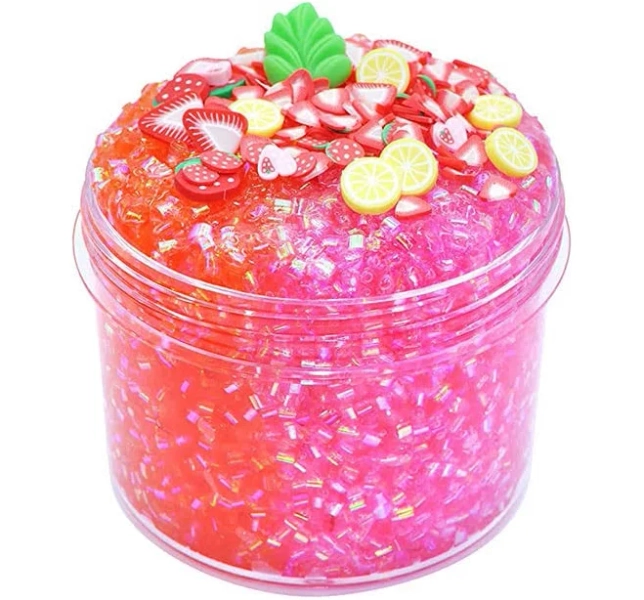 Pink Charm Slime Fruit Puree