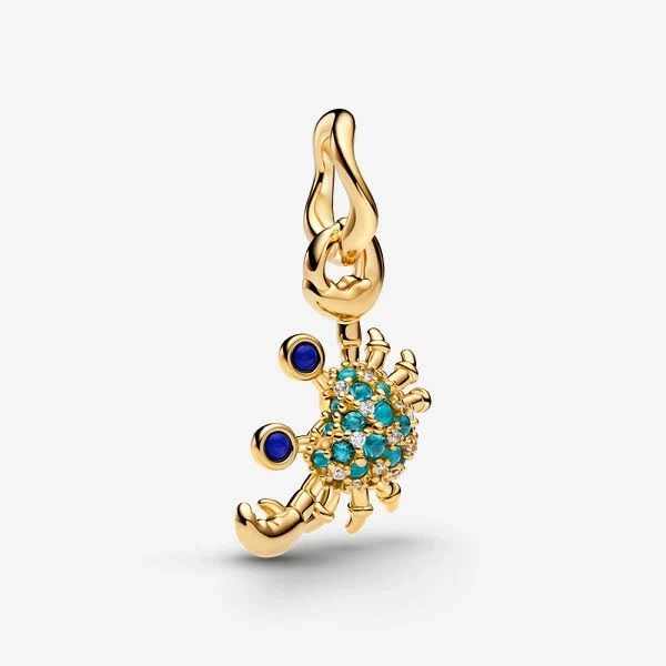 Pandora Crab Dangle Charm