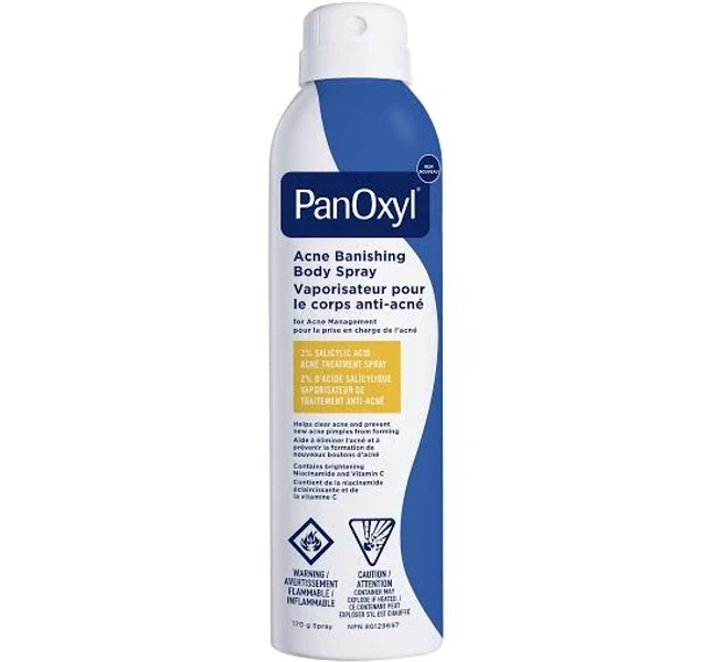 PanOxyl Acne Banishing Body Spray 170 G