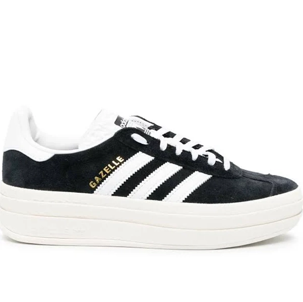 adidas - Gazelle Bold platform sneakers - women - Leather - 9.5 - Black