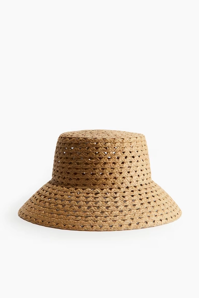 Straw Hat - Beige