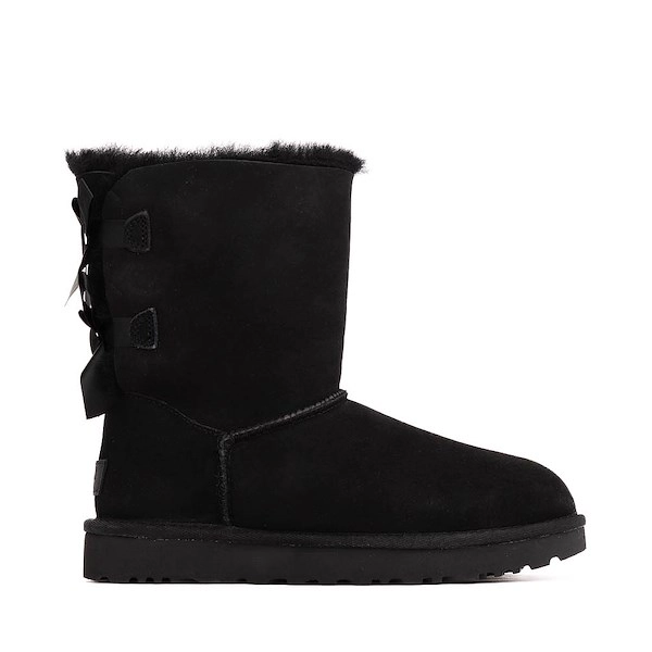 Womens UGG&reg; Bailey Bow II Boot - Black